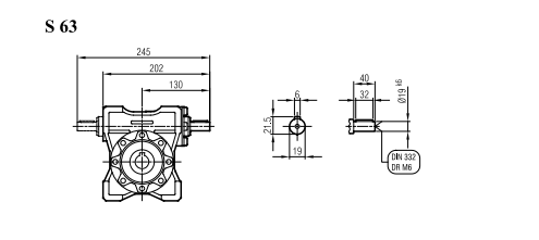 Página de dimensiones S 63